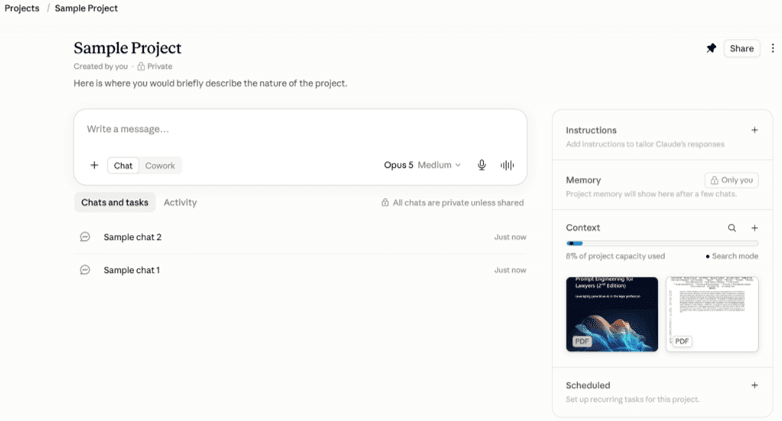 How to create projects —  and why they matter